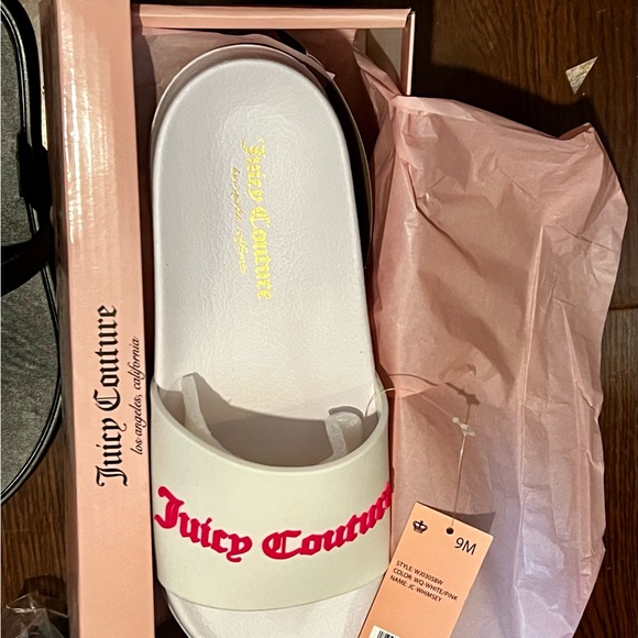 Juicy Couture Whimsey Logo Pool Slide sandals - Picture 6 of 6